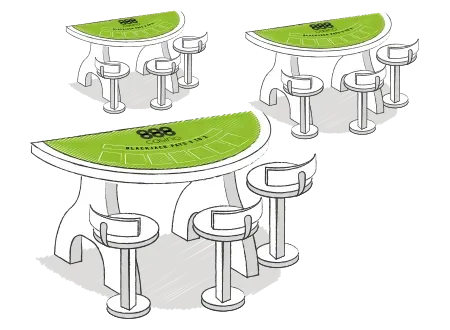 BLACKJACK TOURNAMENTS TABLES